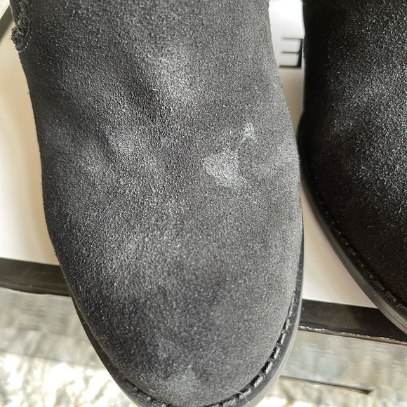 Nine West Quicksand Black Suede Ankle Boots - Picture 7 of 8